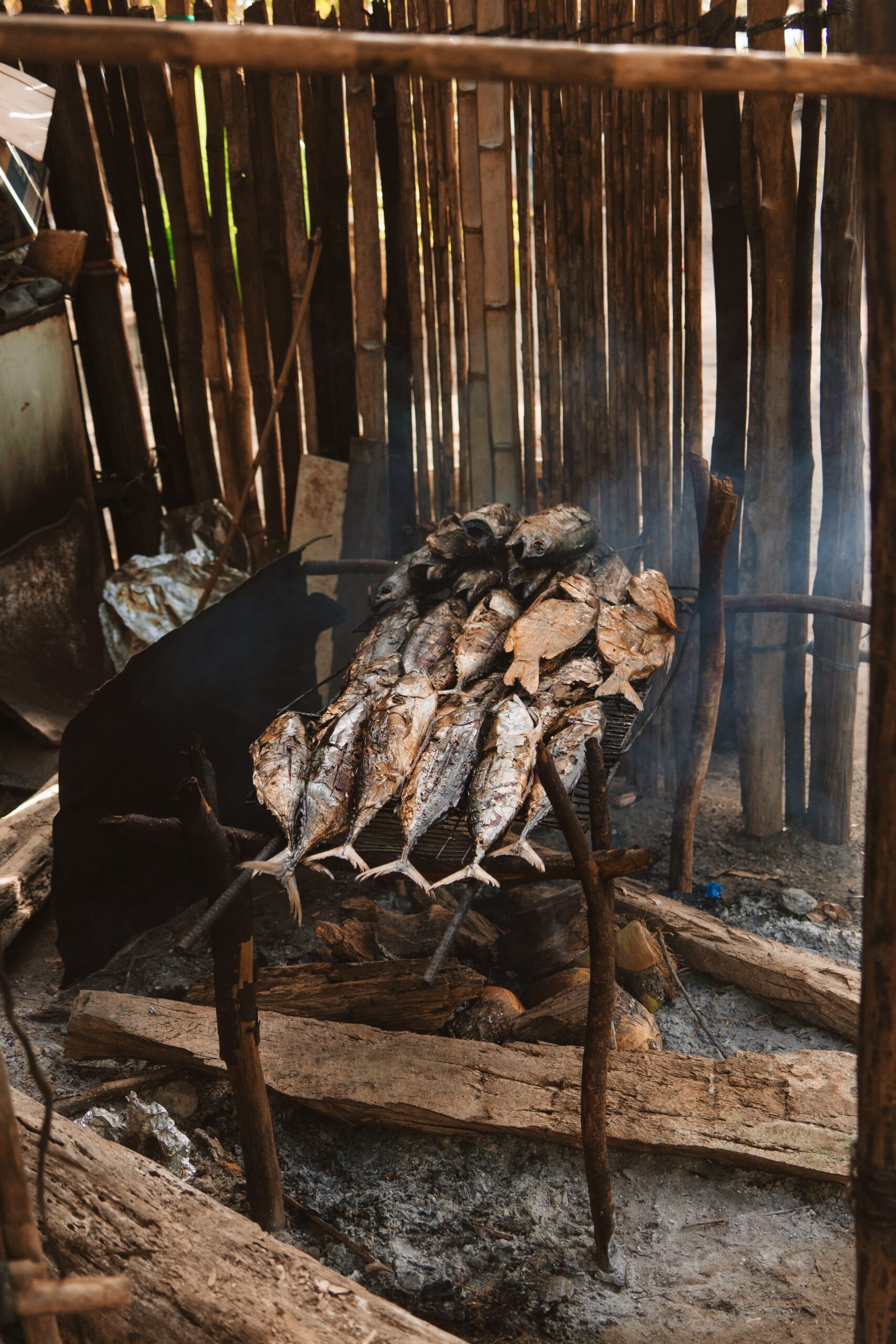 Caribbean lobster paella prepared on sailboat